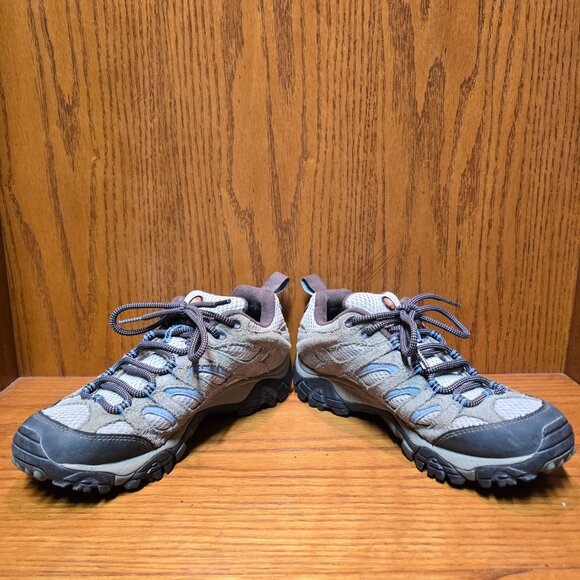 Merrell Moab 2 Womens Size 7 Dusty Olive Waterproof Hiking Running Shoes Boots - Picture 7 of 10
